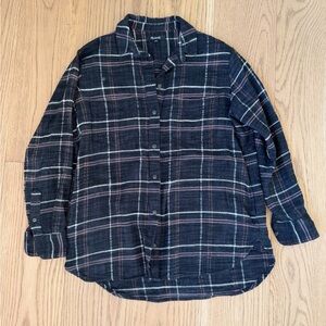 Madewell Cotton Flannel Shirt